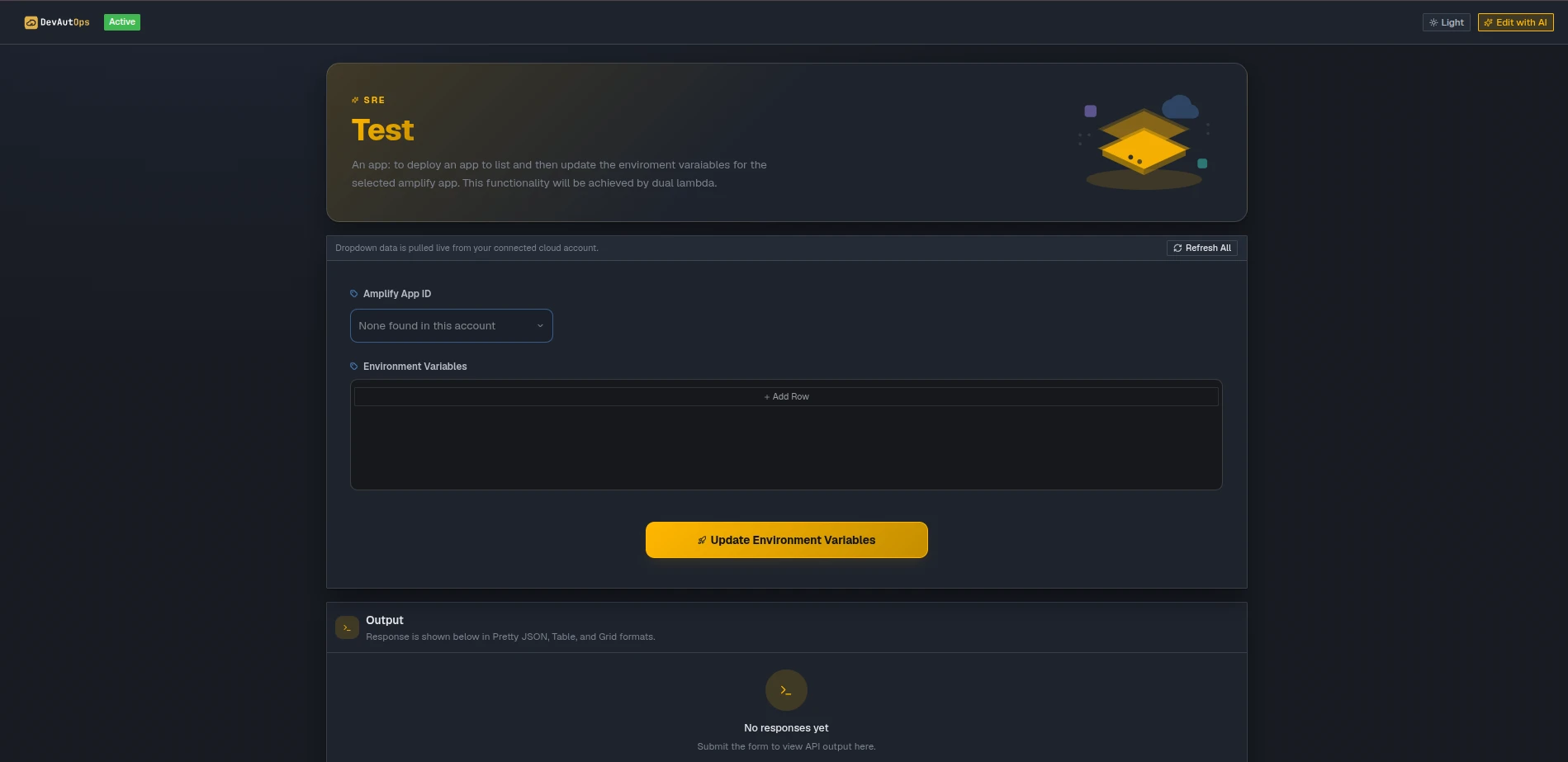 Manual form builder showing fields, configuration, and preview.